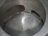 Close up Taffspeed modified TS1 exhaust port