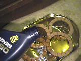 Soak them plates in gearbox oil (90W)