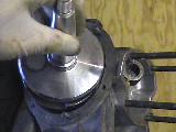 Fitting the crank