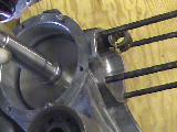Crank seated