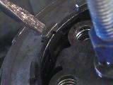 Refitting & locating the clutch circlip